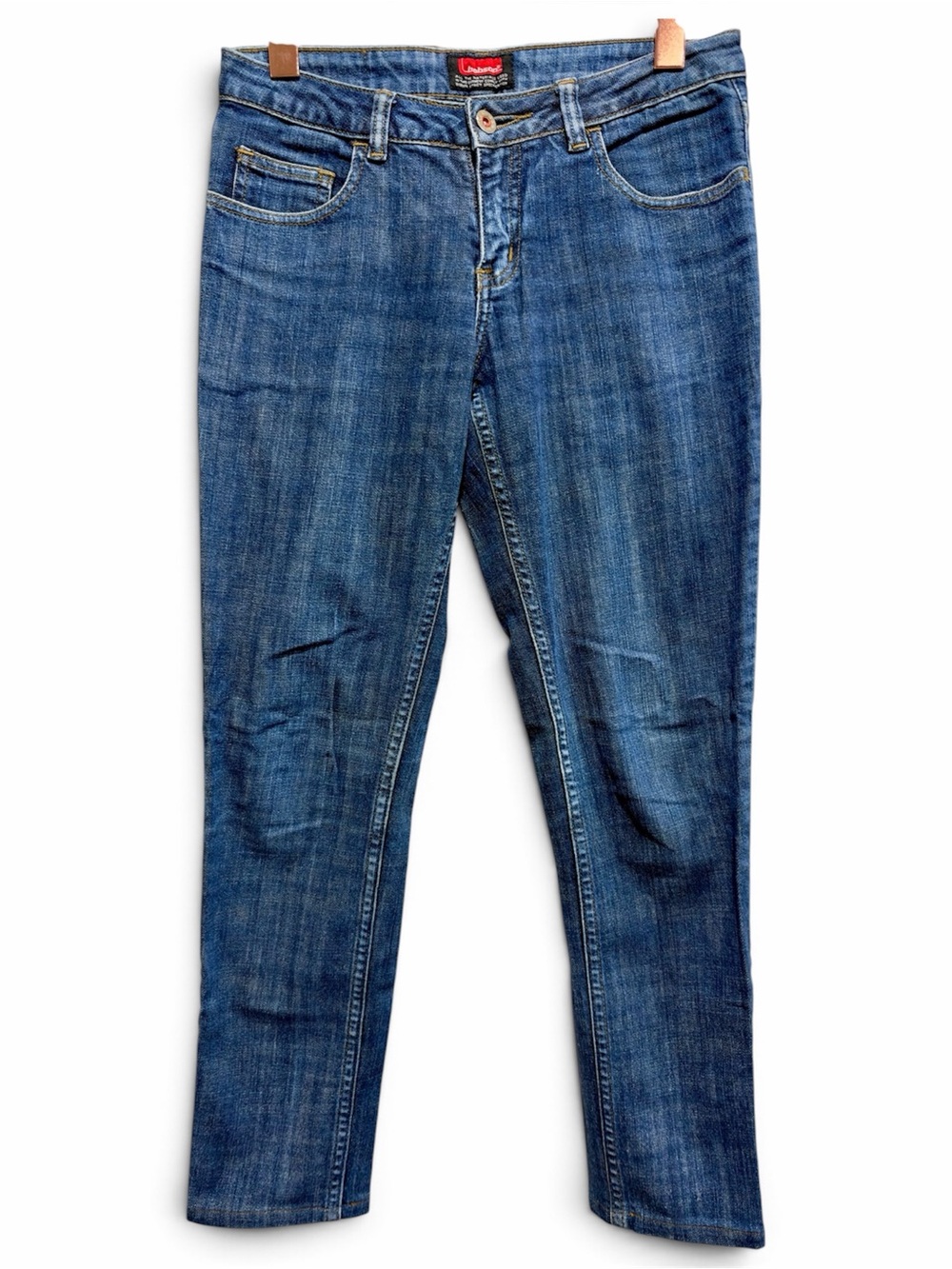 Low Rise Skinny Jeans 28 Faded Blue Denim Bobson Romantic Fantasies